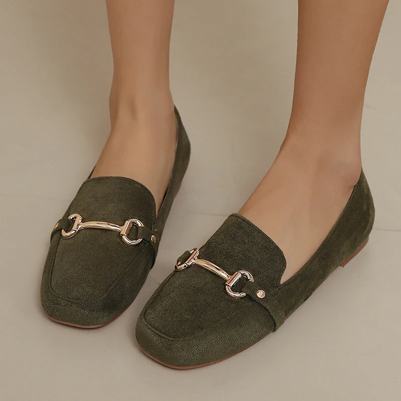 Gummisohle des Damen-Loafers