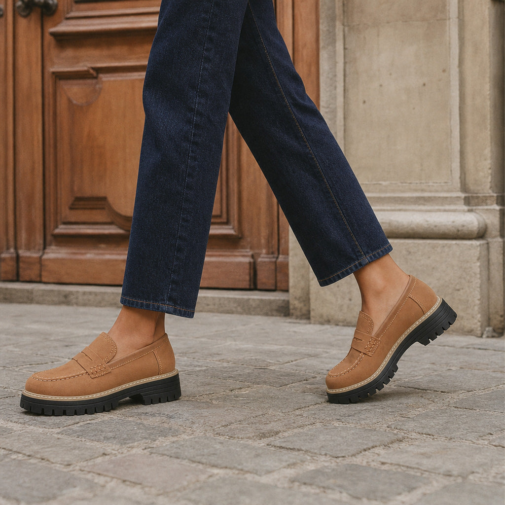 Plateau-Slipper, Seitenansicht