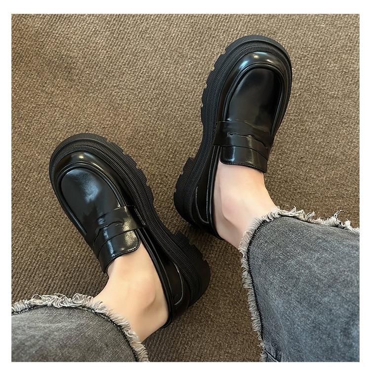 Britische Plateau-Loafer für Damen