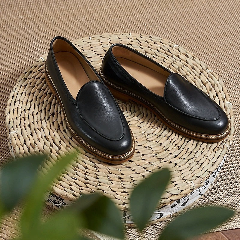 Elegante Herren-Loafer mit sichtbarer Ziernaht, Beige, Ansicht 7