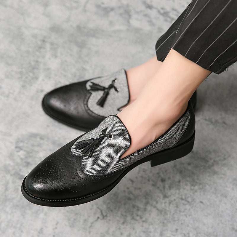 Trendige Loafer mit Quasten
