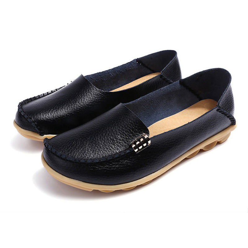 Flache Loafer in verschiedenen Farben für Damen