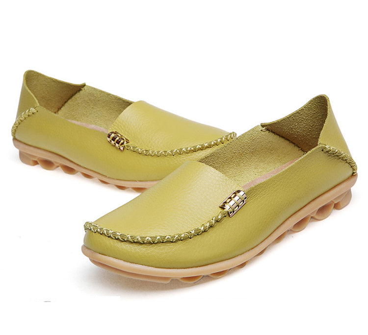 Flache Loafer in verschiedenen Farben für Damen