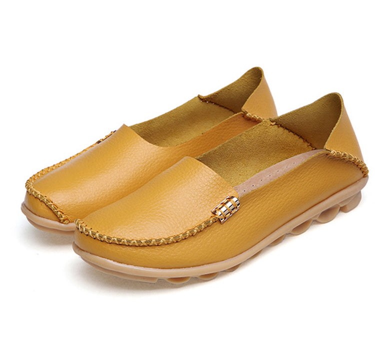Flache Loafer in verschiedenen Farben für Damen