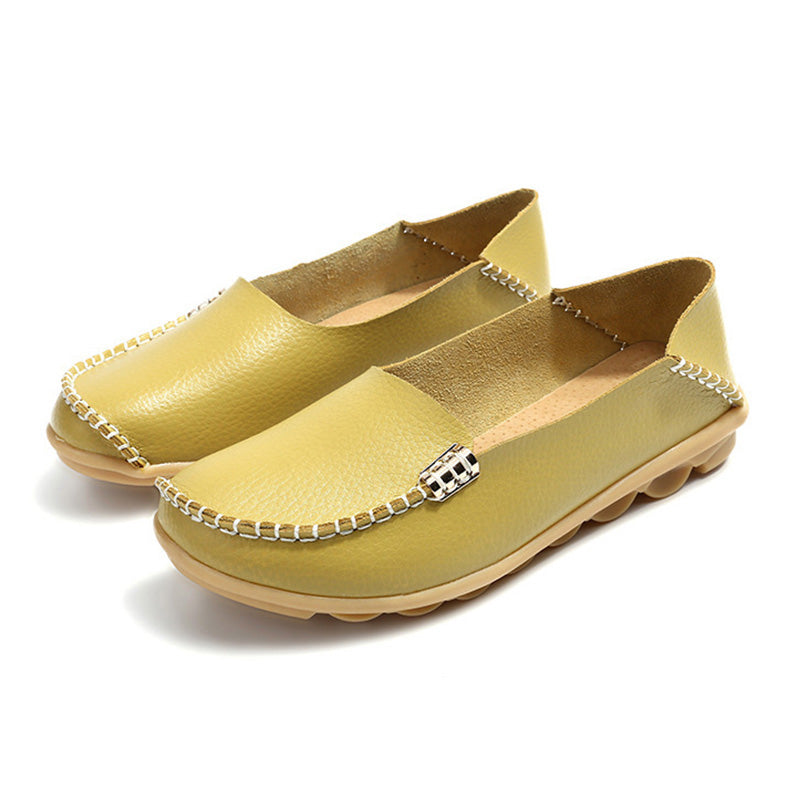 Flache Loafer in verschiedenen Farben für Damen
