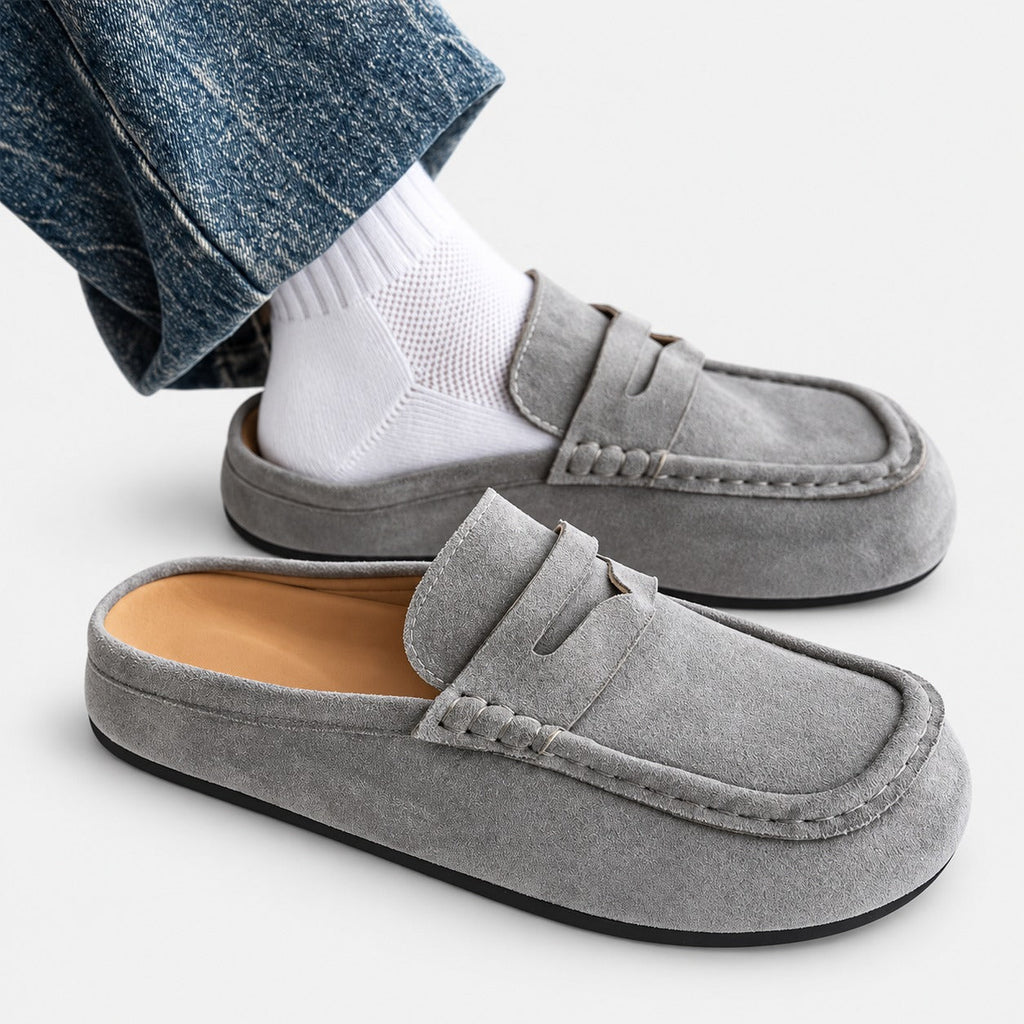 Gummisohle der Herren-Loafer-Pantolette