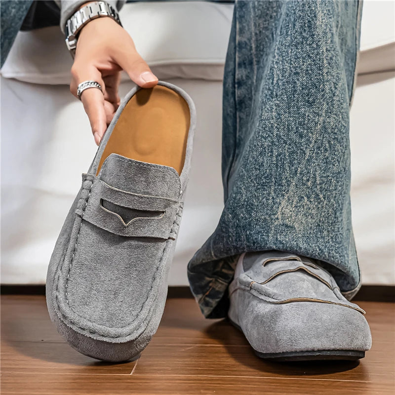 Herren Penny-Loafer Pantolette, Seitenansicht
