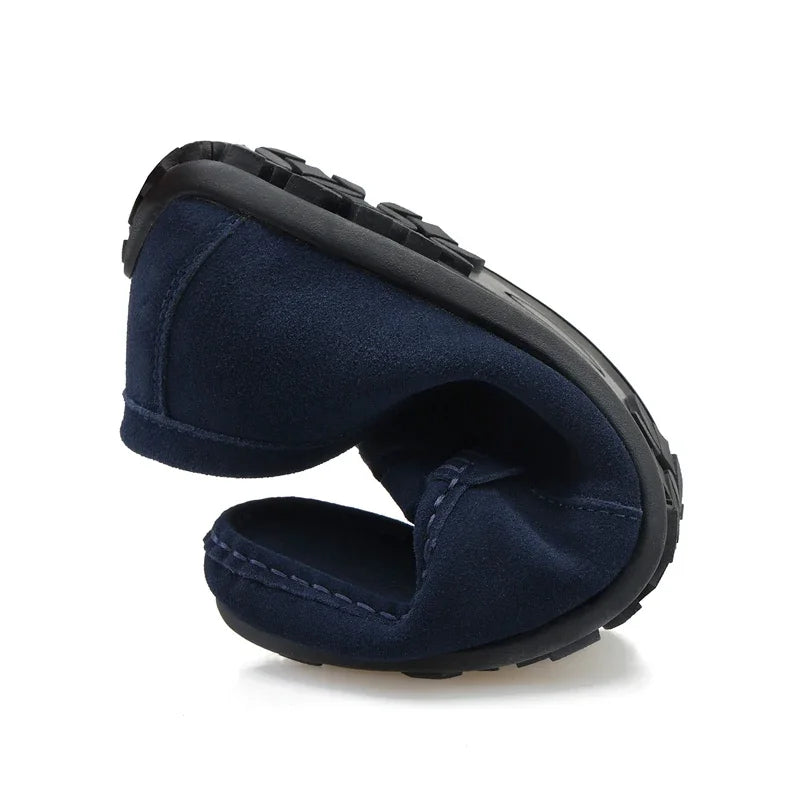 Herren Loafer mit Profilsohle im Penny-Stil in Camel, Ansicht 3