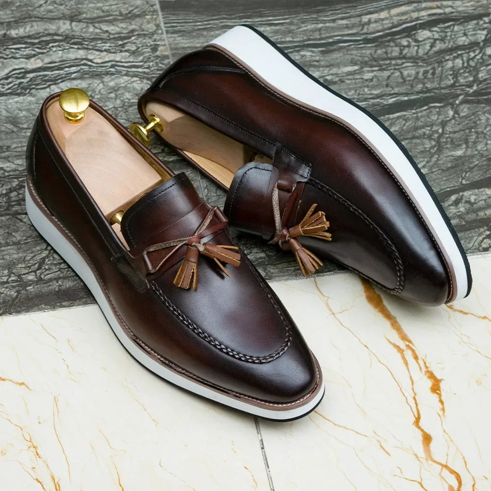 Quasten des Herren-Loafers