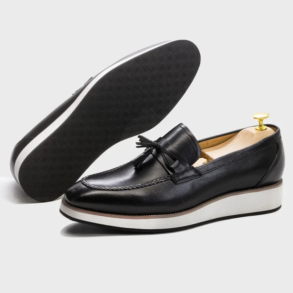 Herren Quasten-Loafer, Vorderansicht