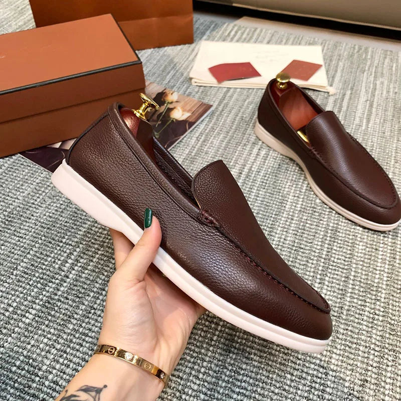 Herren-Slipper in Camel