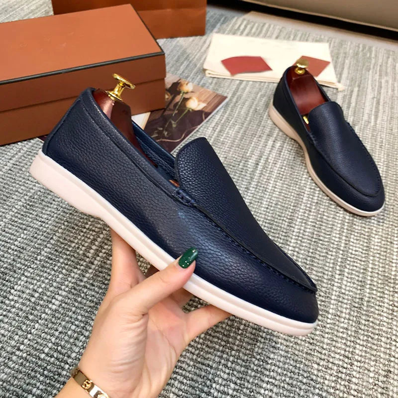 Herren-Slipper mit weicher Sohle, Detailansicht