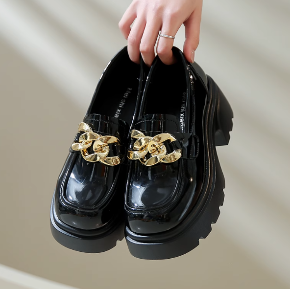 Blockabsatz-Loafer für Damen