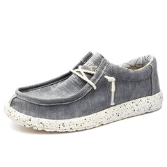 Loafer für Herren aus Denim, Grau