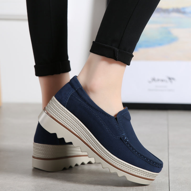 Keilabsatz-Loafer für Damen im Frühling