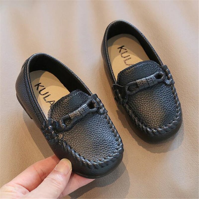 Weiche Leder-Loafer für Jungen im lässigen Stil