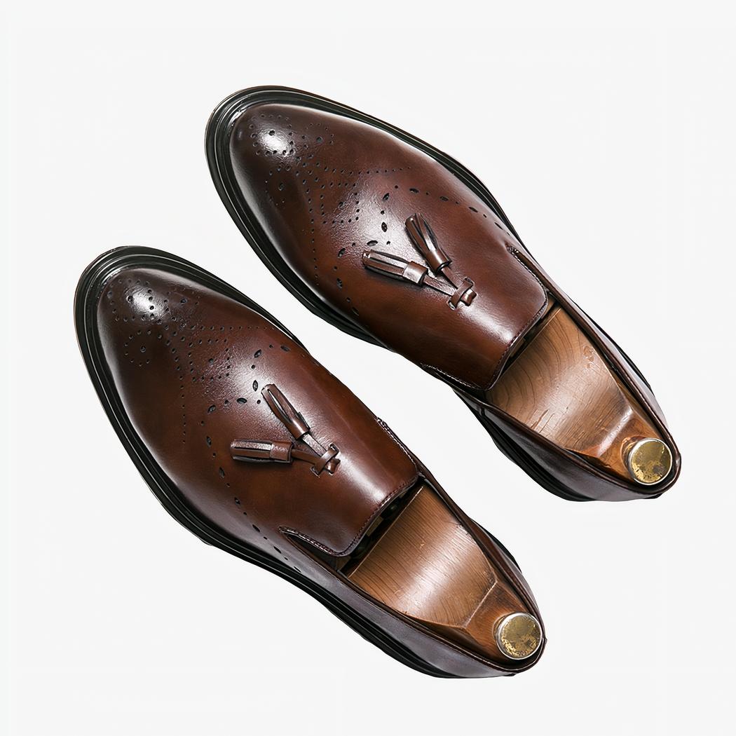 Klassische Loafer mit Quasten für Herren