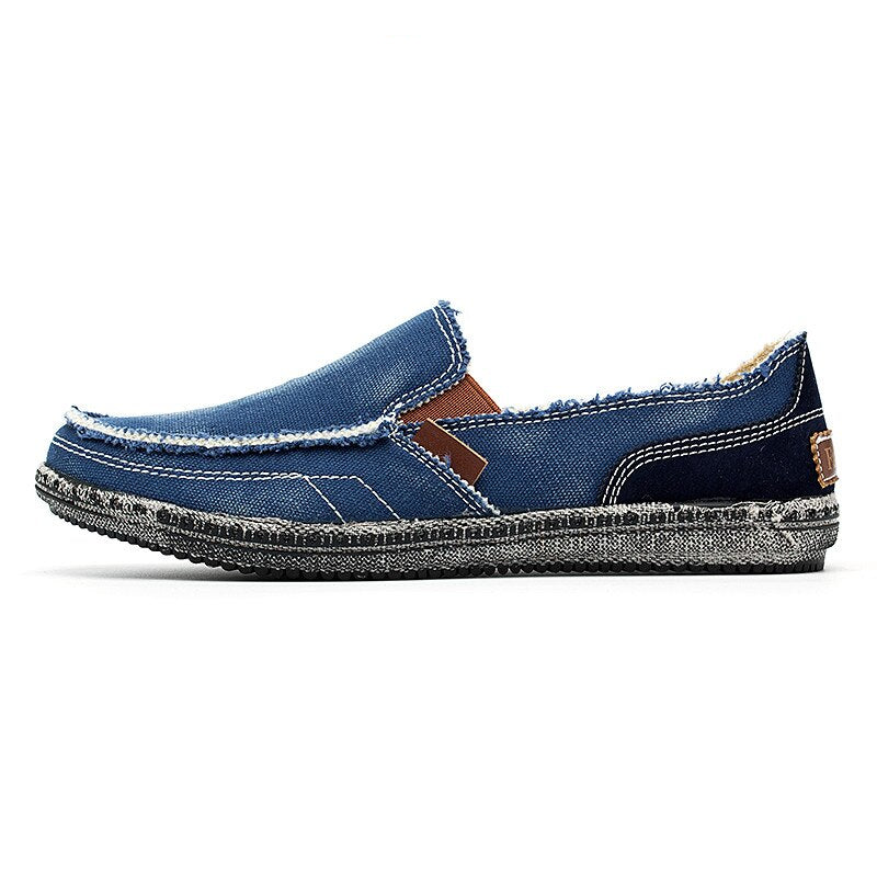 Lässige Jeansstoff-Loafer für Herren
