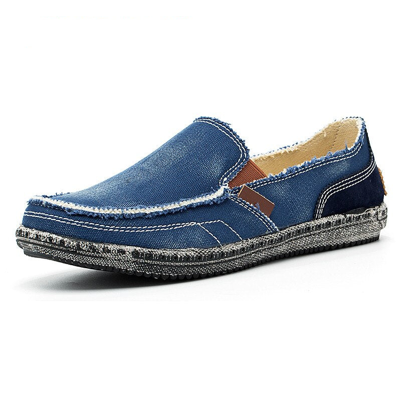 Lässige Jeansstoff-Loafer für Herren