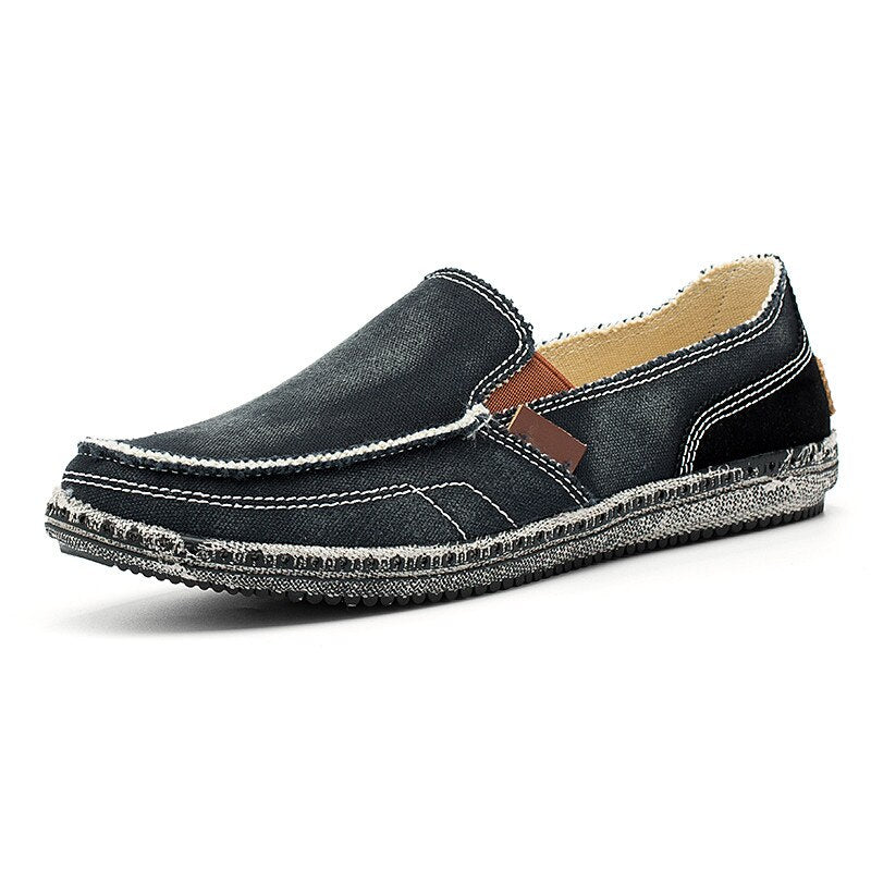 Lässige Jeansstoff-Loafer für Herren