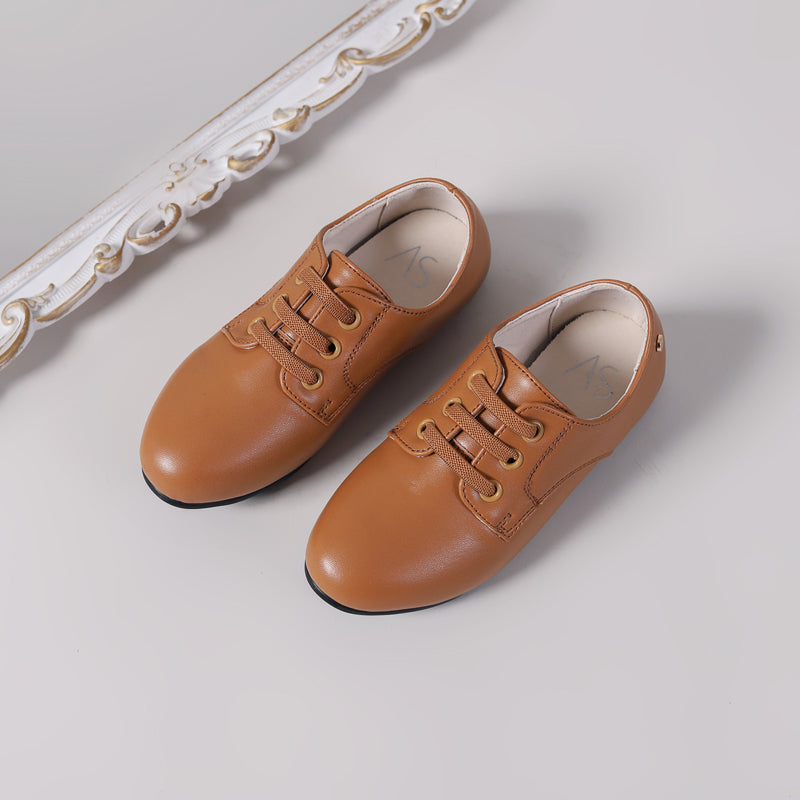 Elegante Loafer mit elastischen Schnürsenkeln für Jungen