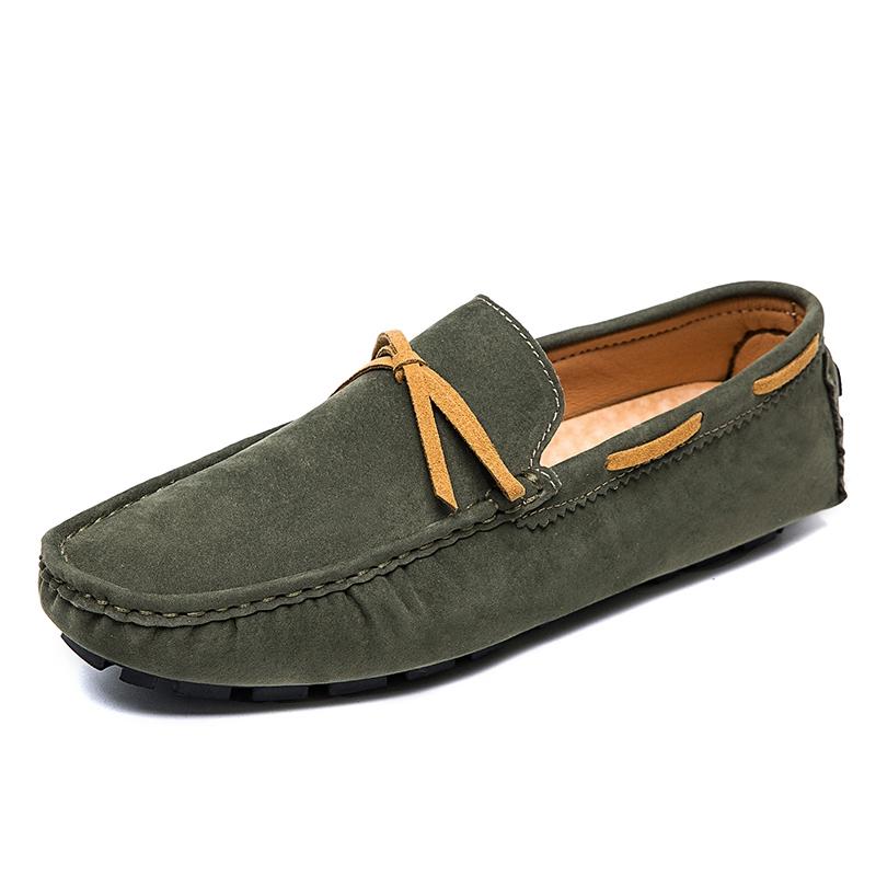 Leichte Herren-Loafer aus synthetischem Wildleder