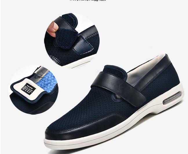 Weiche orthopädische Slipper mit breiter Öffnung für Herren