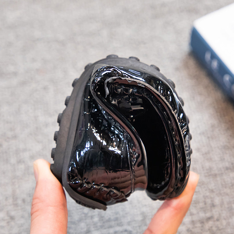 Vielseitige Loafer in Lackoptik für Jungen