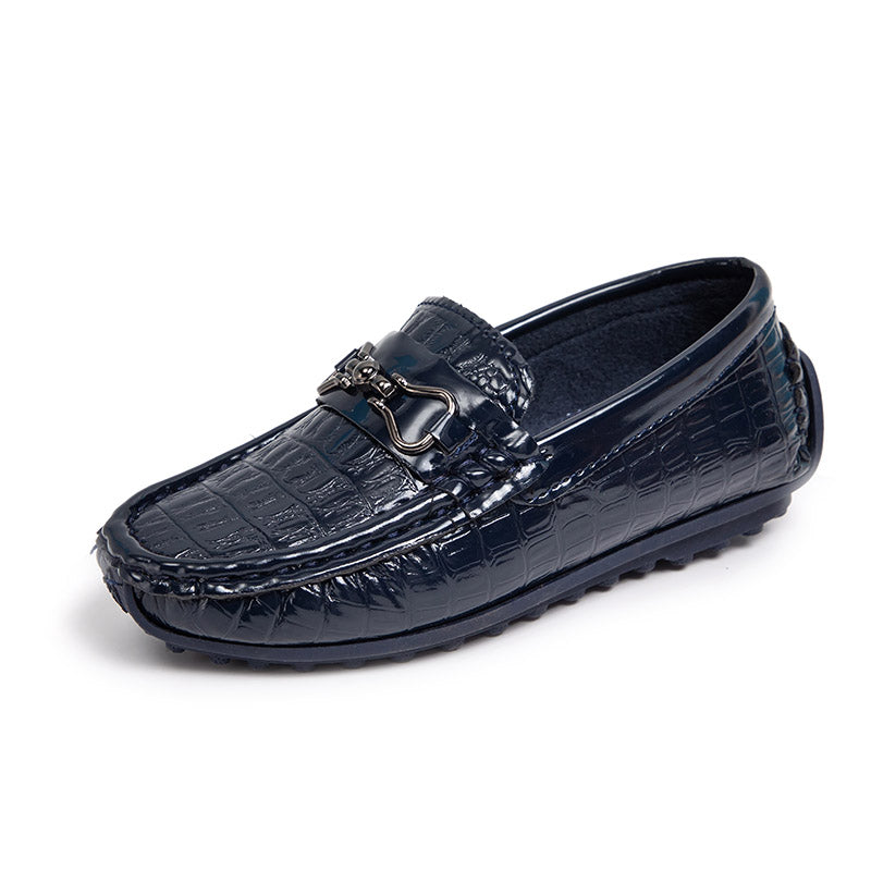 Vielseitige Loafer in Lackoptik für Jungen
