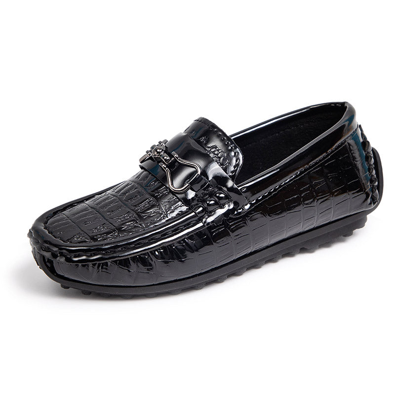 Vielseitige Loafer in Lackoptik für Jungen