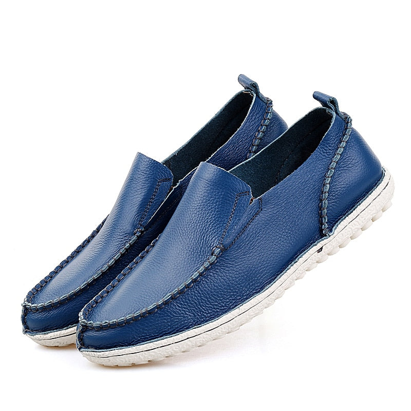 Moderne Loafer aus Kunstleder für Herren