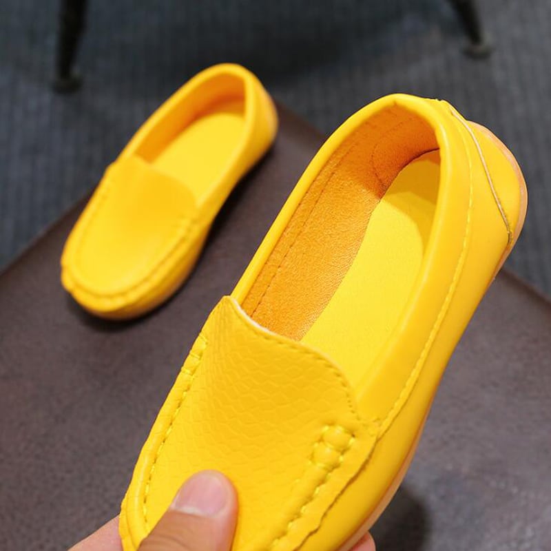 Slip-On Mokassin aus weichem Kunstleder für Kinder