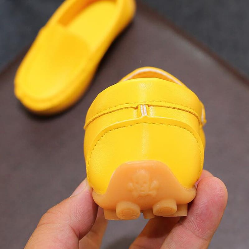 Slip-On Mokassin aus weichem Kunstleder für Kinder