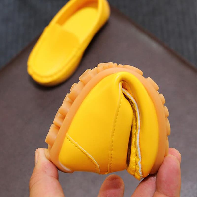 Slip-On Mokassin aus weichem Kunstleder für Kinder