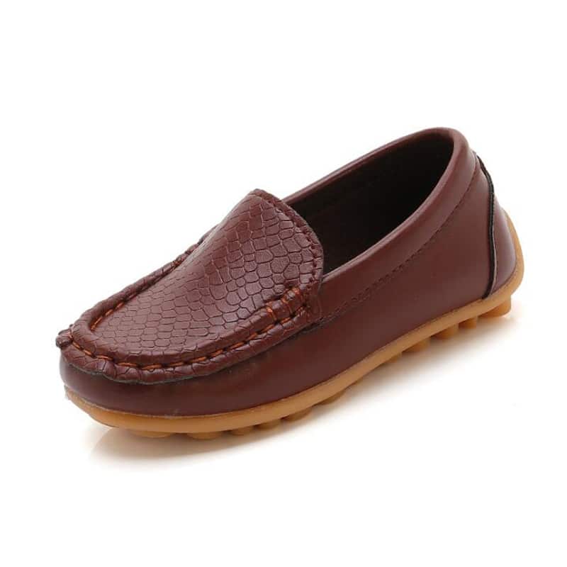 Slip-On Mokassin aus weichem Kunstleder für Kinder