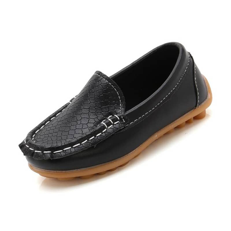 Slip-On Mokassin aus weichem Kunstleder für Kinder