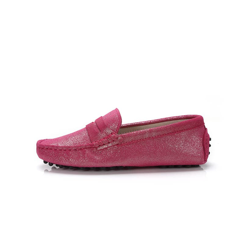 Pailletten-Mokassins für Damen Frühling Sommer
