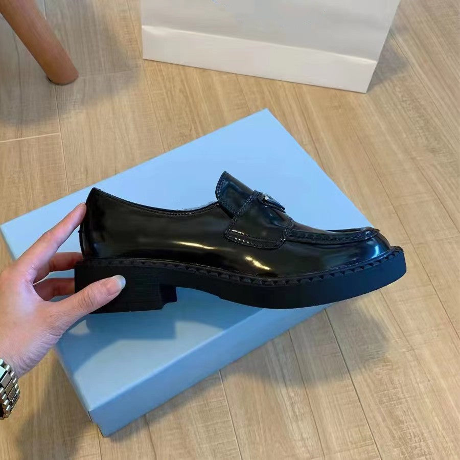Loafer mit kleinem Blockabsatz für Damen