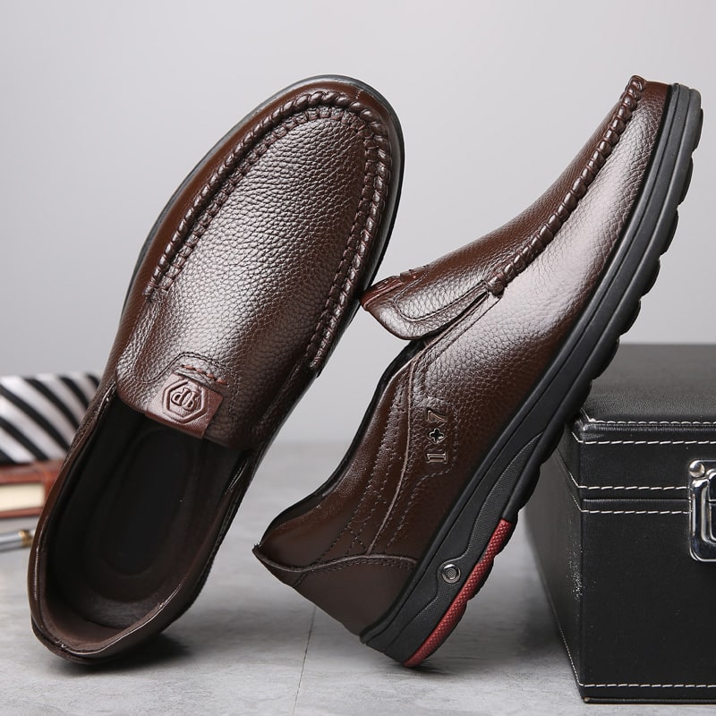 Orthopädische Loafer aus echtem Leder für Herren