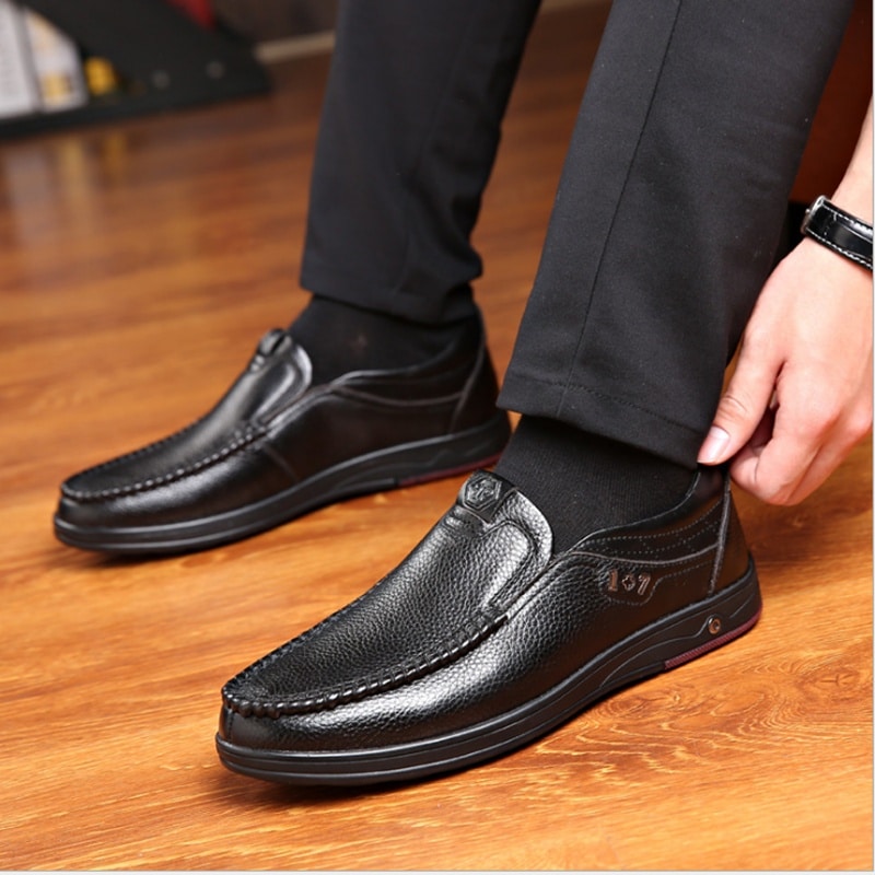 Orthopädische Loafer aus echtem Leder für Herren