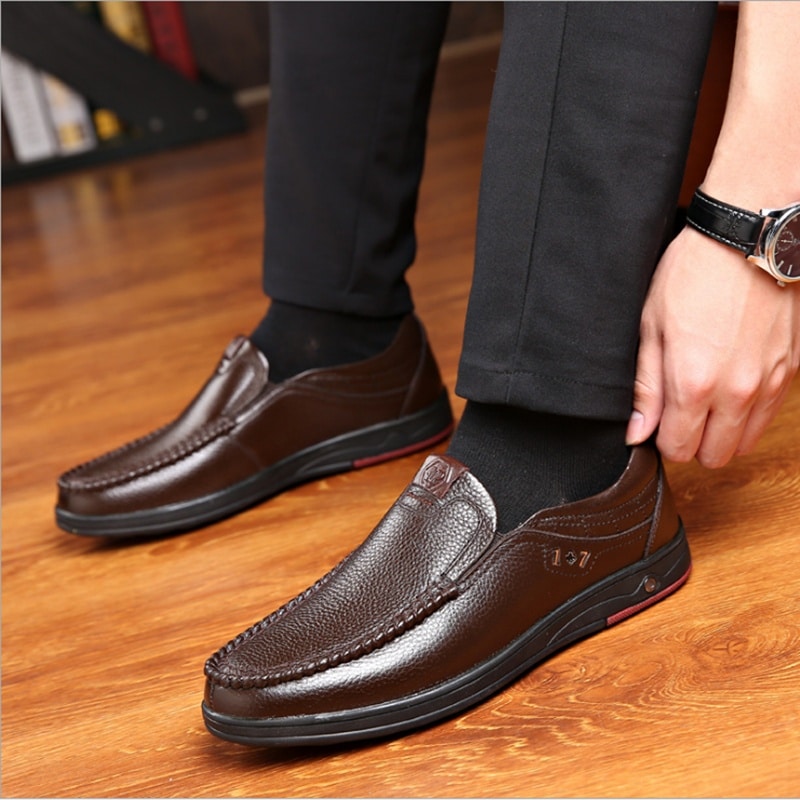 Orthopädische Loafer aus echtem Leder für Herren