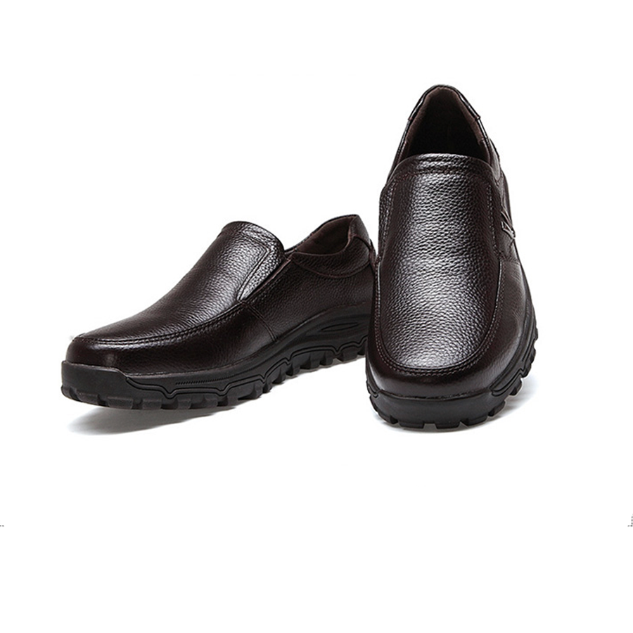 Orthopädische Kunstleder-Loafer für Herren