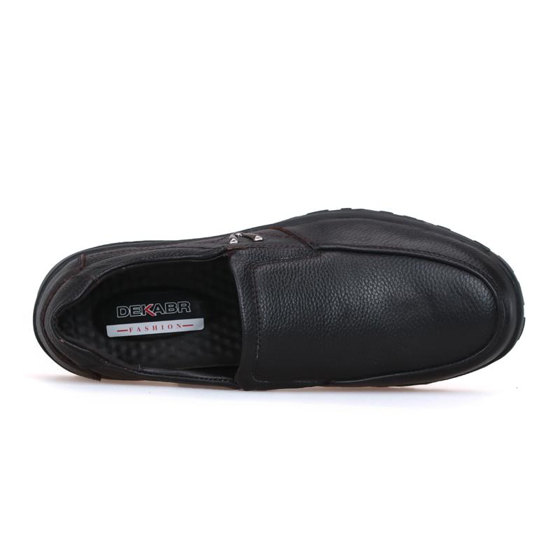 Orthopädische Kunstleder-Loafer für Herren