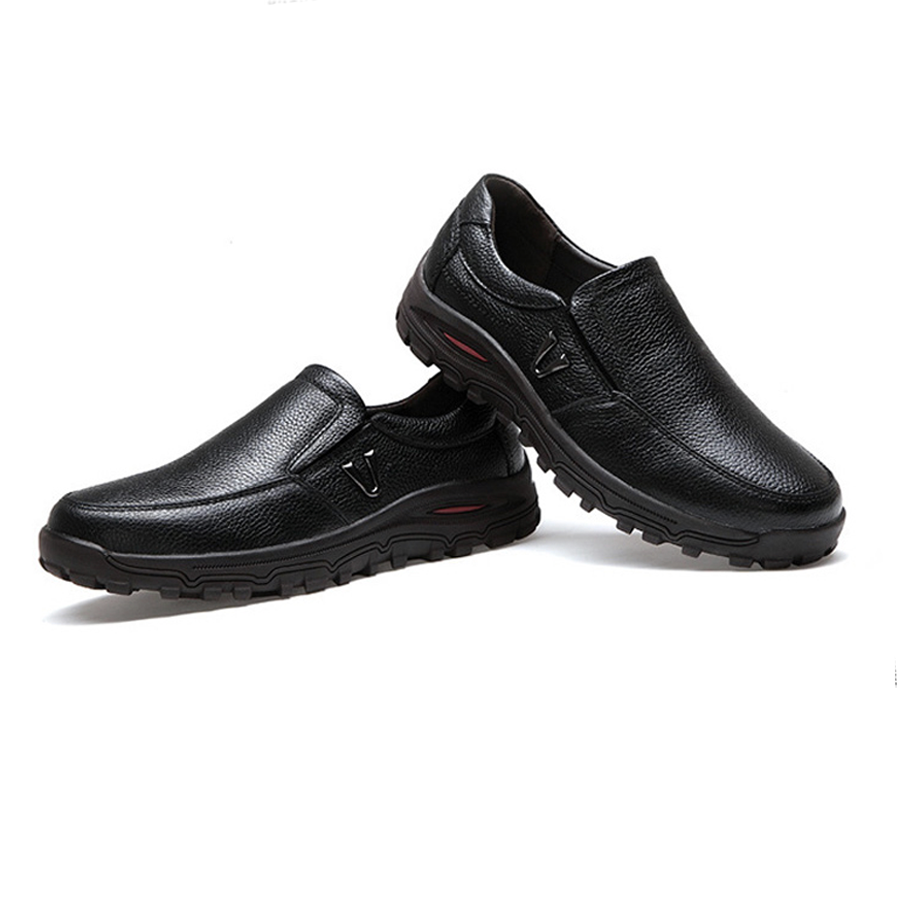 Orthopädische Kunstleder-Loafer für Herren