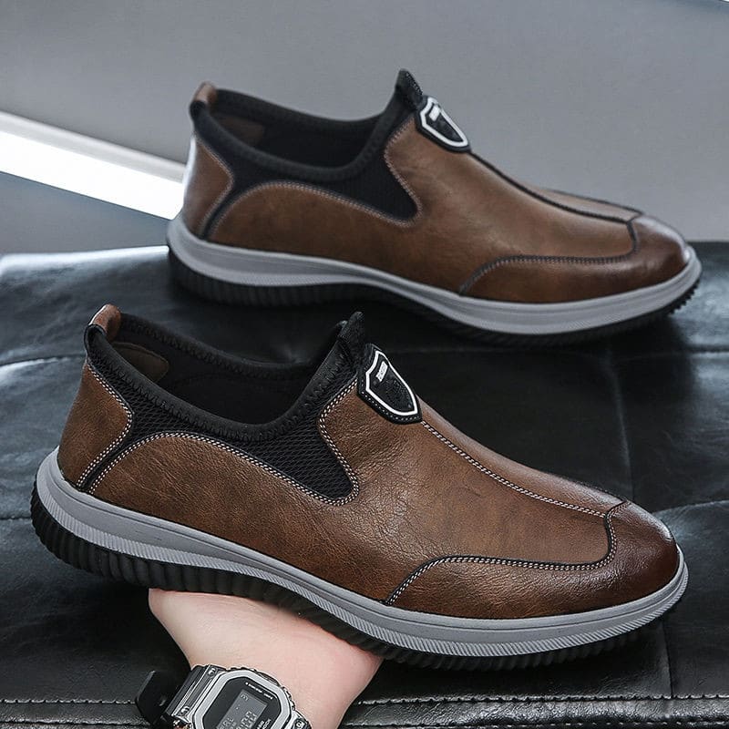 Orthopädische Plateau-Loafer für Herren