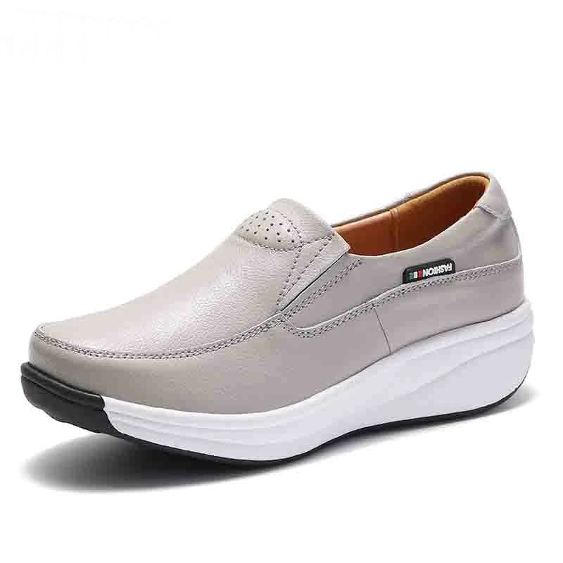 Orthopädische Loafer mit Keilsohle für Damen