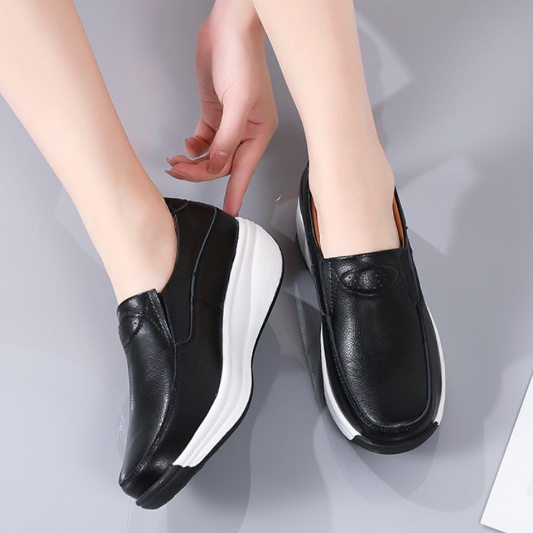 Orthopädische Loafer mit Keilsohle für Damen
