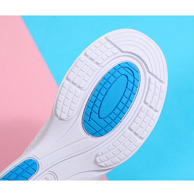 Orthopädische stoßdämpfende Leder-Loafer für Damen