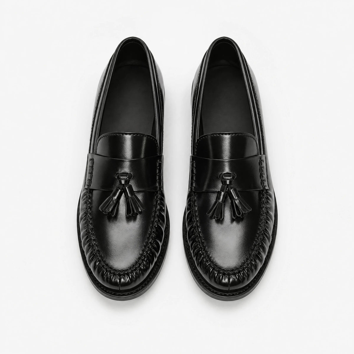 Gummisohle des Quasten-Loafers Bild