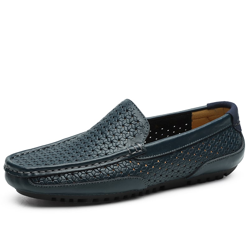 Sommer-Loafer aus Kunstleder für Herren